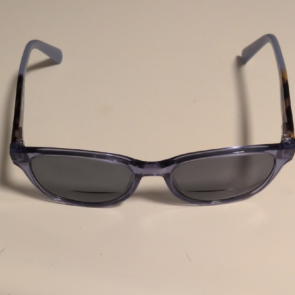 Kenneth Cole Reaction Translucent Blue‎ Tortoise Prescription Bifocal Sunglasses